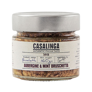 Casalinga Aubergine & Mint Bruschetta 160g
