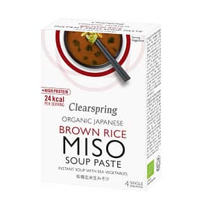 Organic Japanese Brown Rice Instant Miso Soup Paste 60g