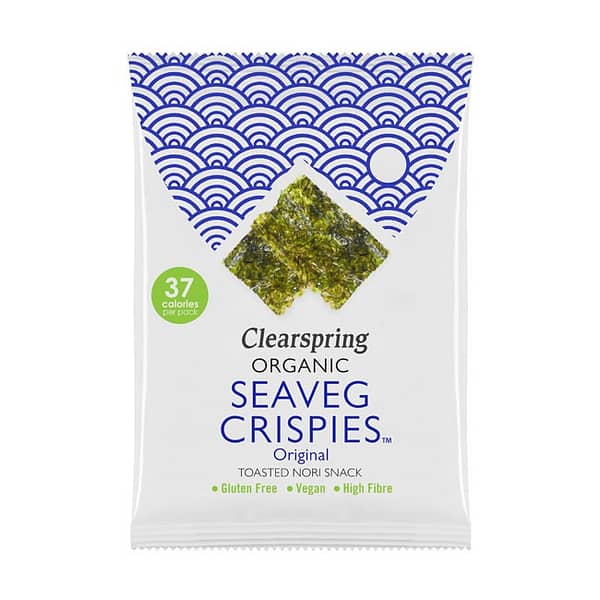 Organic Seaveg Crispies Original 8g